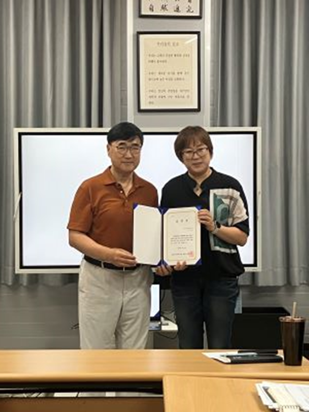 서울프로폴리스(주) IPP 일학습병행제사업 당사 직원 우수 표창